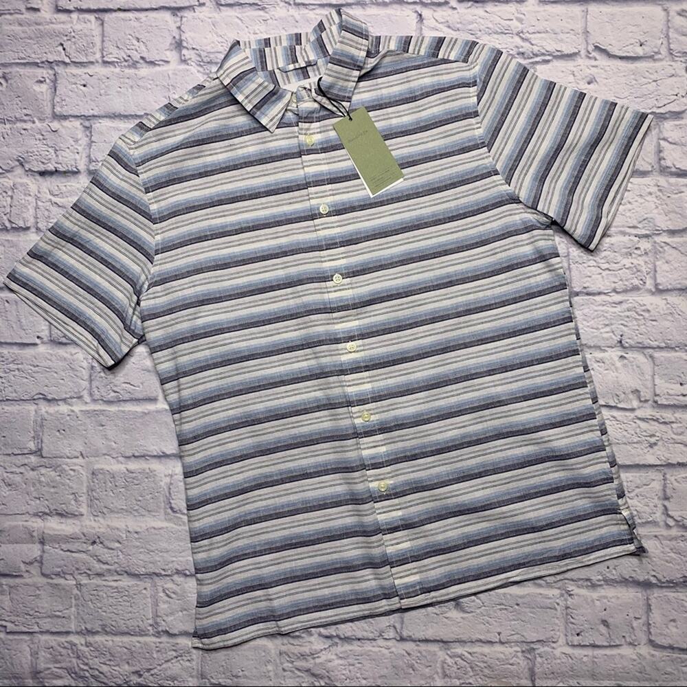 NEW Goodfellow & Co. Men’s Linen Blend Button Down